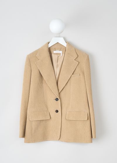 Chloé Pearl beige corduroy jacket photo 2