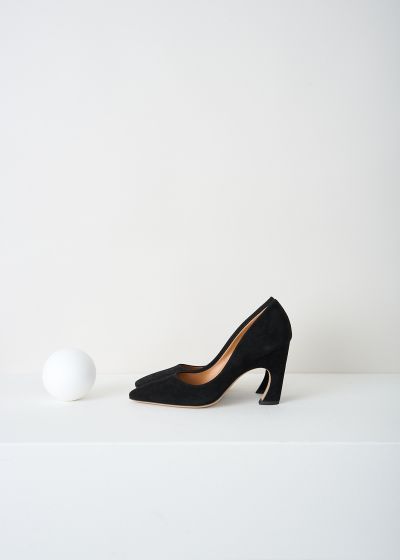 Chloé Black suede pumps photo 2
