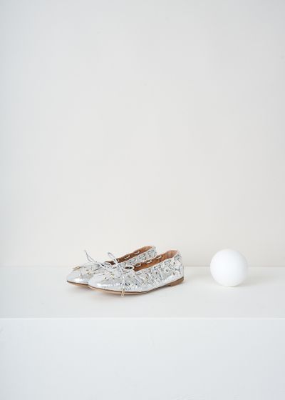 Chloé Silver Oracja ballet flats