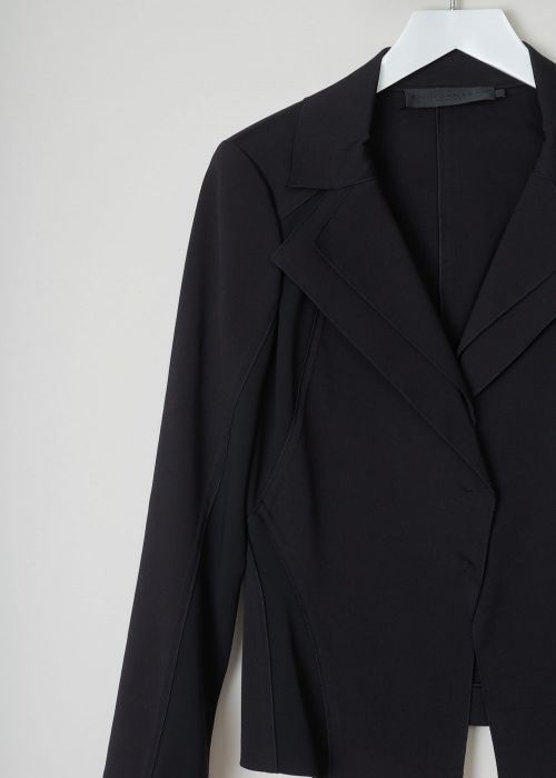 Donna Karan Black double lapel jacket 