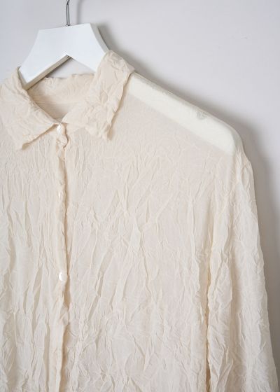 Dries van Noten Off-white crushed blouse