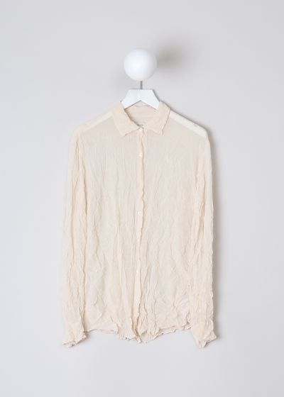 Dries van Noten Off-white crushed blouse photo 2