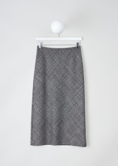 Dries van Noten Heather grey Separ skirt photo 2