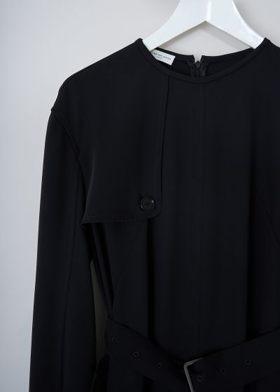 Dries van Noten Black long sleeve Dosana dress