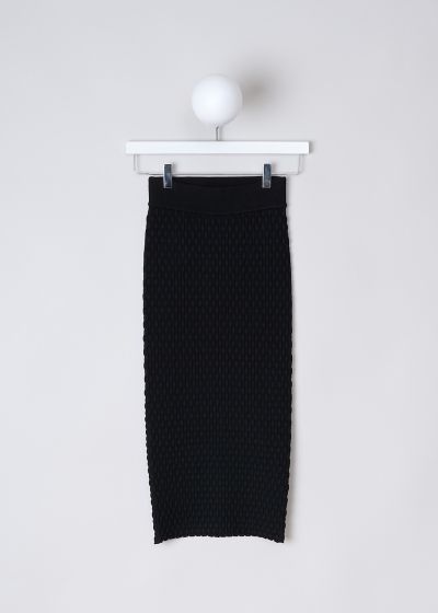 Dries van Noten Black woven midi Tiffany skirt photo 2