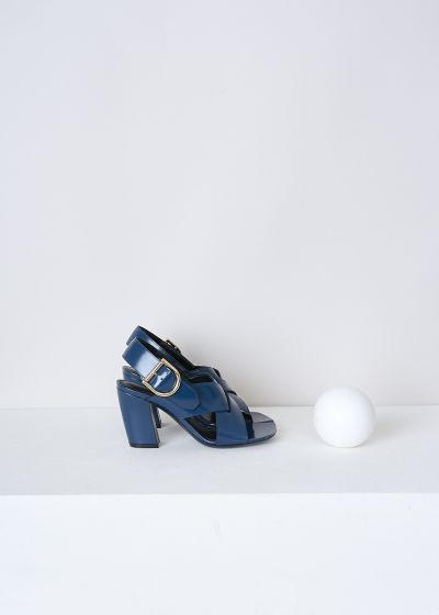 Dries van Noten Blue open-toe sandals with heel photo 2