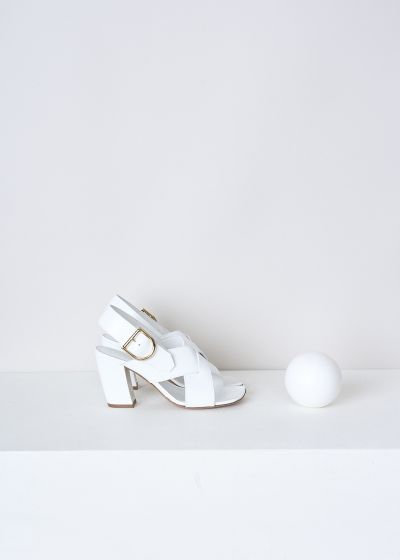 Dries van Noten White open-toe sandals with heel photo 2