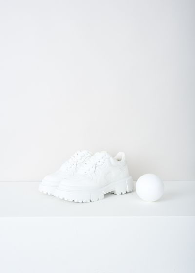 Hogan White H-truck sneakers
