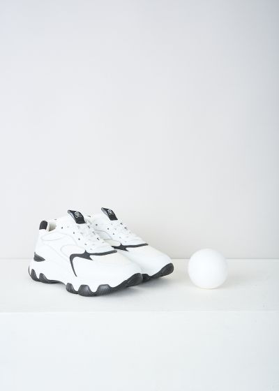 Hogan Black and white hyperactive sneakers