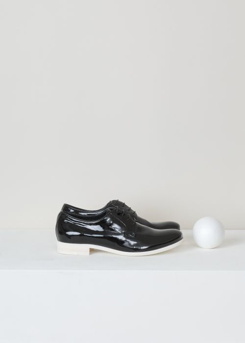 Jil Sander Patent leather lace-up shoes photo 2