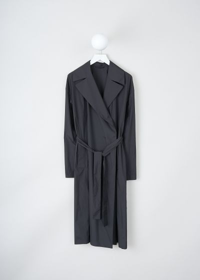 Jil Sander Essential outdoor blue trench coat photo 2