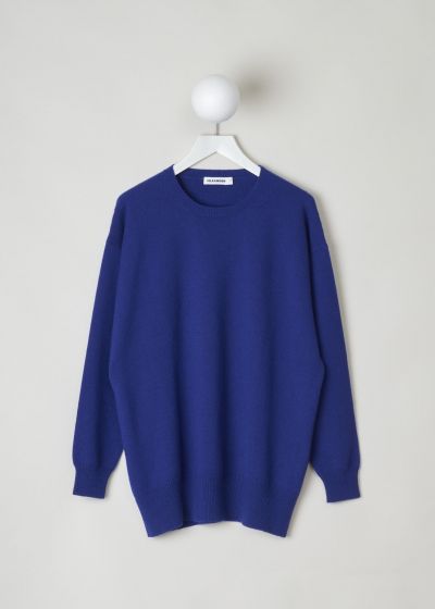 Jil Sander Royal blue cashmere sweater photo 2