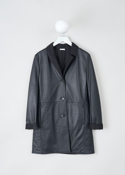 Jil Sander Reversible dark blue Santander coat photo 2