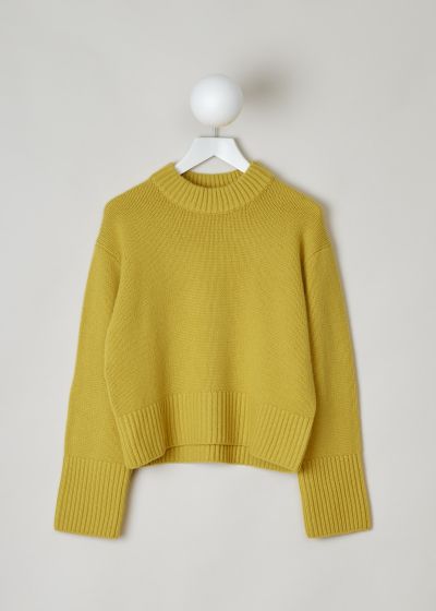 Lisa Yang Mustard yellow cashmere sweater  photo 2