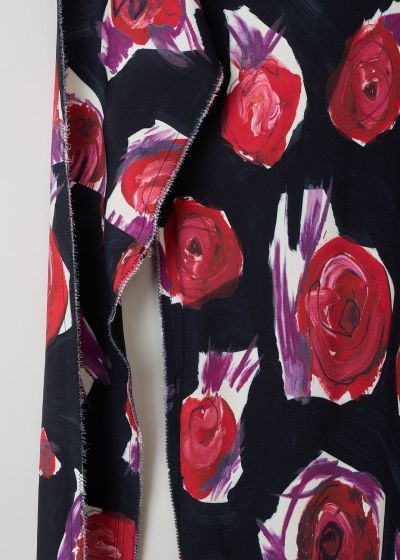 Marni Rose printed maxi dress