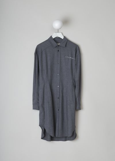 Marni Flannel grey shirt dress  photo 2
