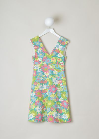 Marni A-line dress with an allover floral motif  photo 2