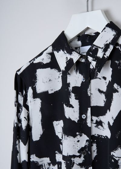 Aspesi Black and white print blouse