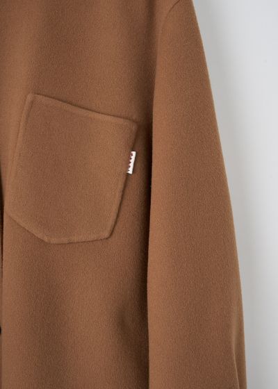 Marni Earth of Siena double face wool jacket