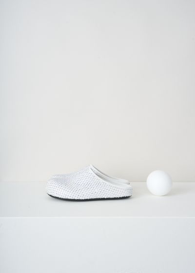 Marni White bejeweled clogs photo 2