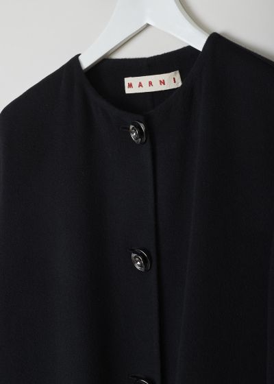 Marni Long black cashmere coat