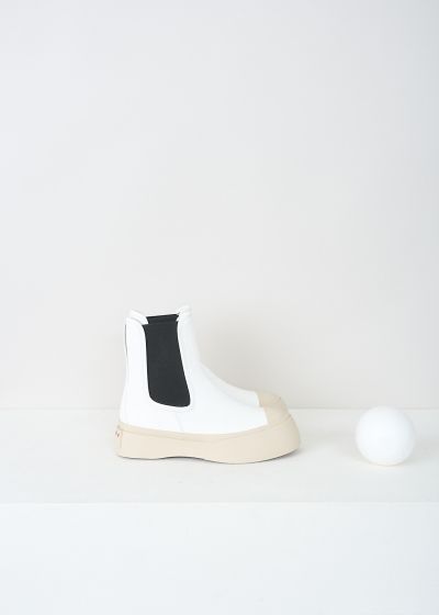 Marni White Pablo Chelsea boots photo 2