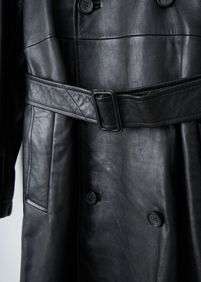 Nili Lotan Peter oversized leather trench