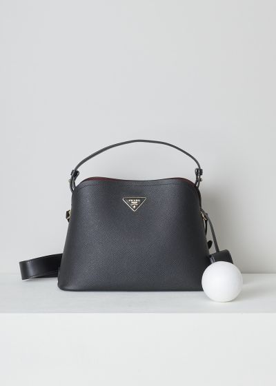 Prada Small Matinée shoulder bag in black  photo 2