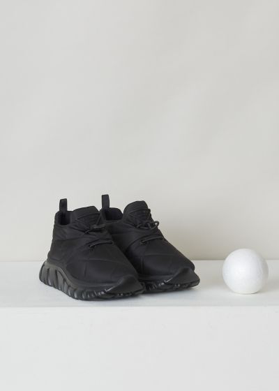 Prada Black padded sneakers
