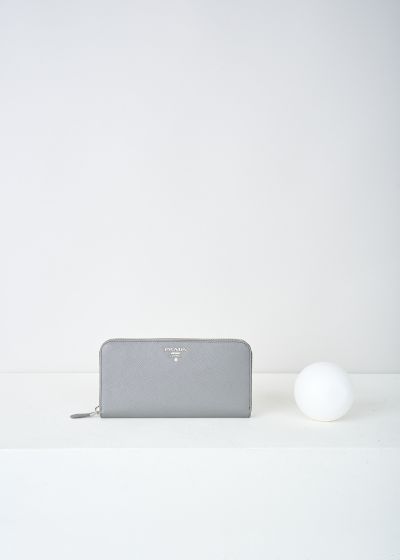 Prada Grey leather wallet photo 2