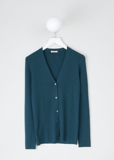 Prada Petrol blue V-neck cardigan photo 2