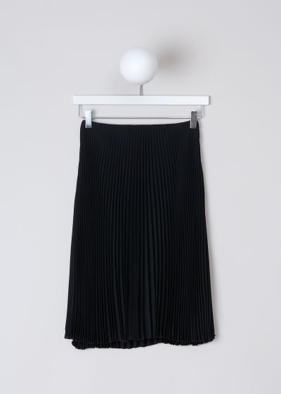 Prada Knee-length black pleated skirt photo 2