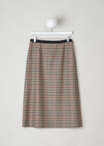 Prada Checked A-line midi skirt photo 2