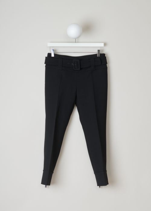 Prada Black belted trousers photo 2