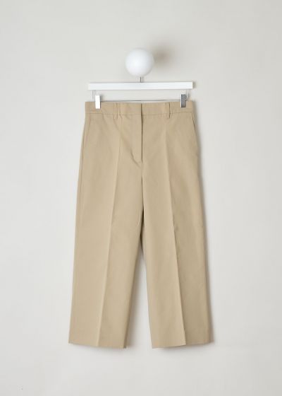 Prada Khaki colored straight and wide pants photo 2