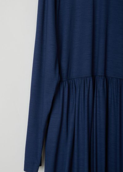 Sofie d’Hoore Navy blue long sleeve dress