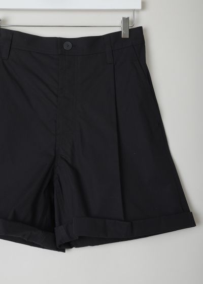 Sofie d’Hoore Black high-waisted shorts