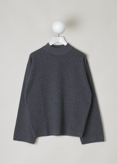 The Row Heather grey cashmere-blend sweater  photo 2
