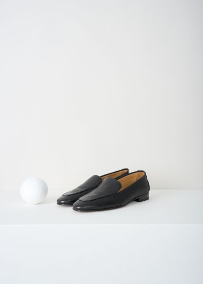 The Row Adam loafers in Black