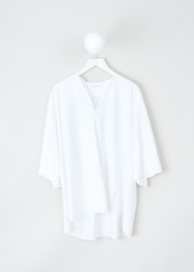 The Row Charis tunic in Optic white  photo 2