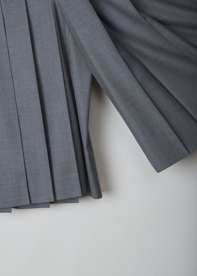 Thom Browne Pleated culottes in mid grey