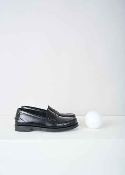 Tod's Black leather penny loafers photo 2