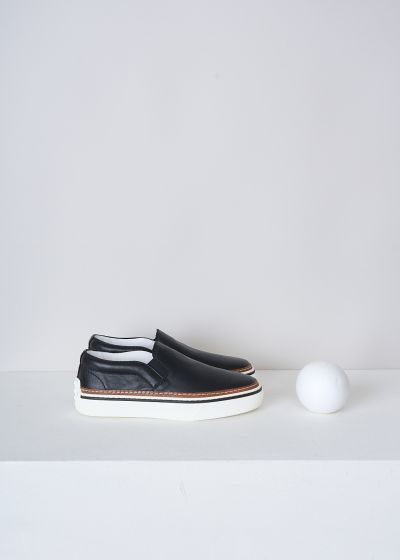 Tod's Black leather slip-on shoes photo 2