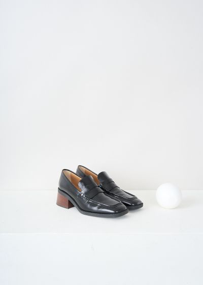 Tod's Black penny loafers