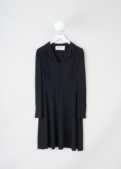 Valentino Black maxi blouse dress photo 2