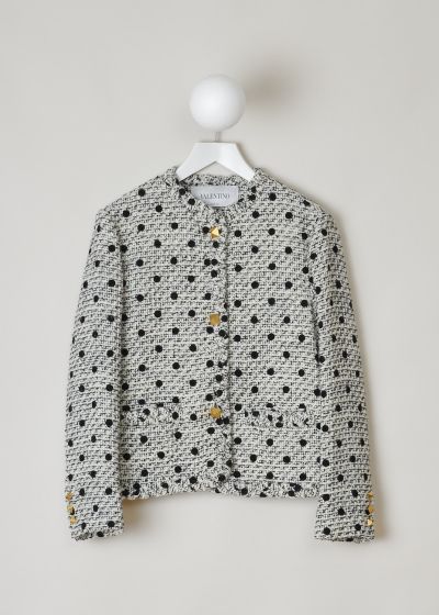 Valentino Black and white polka dot jacket photo 2