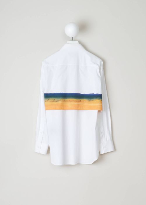 Calvin Klein 205W39NYC Double-layered cotton shirt